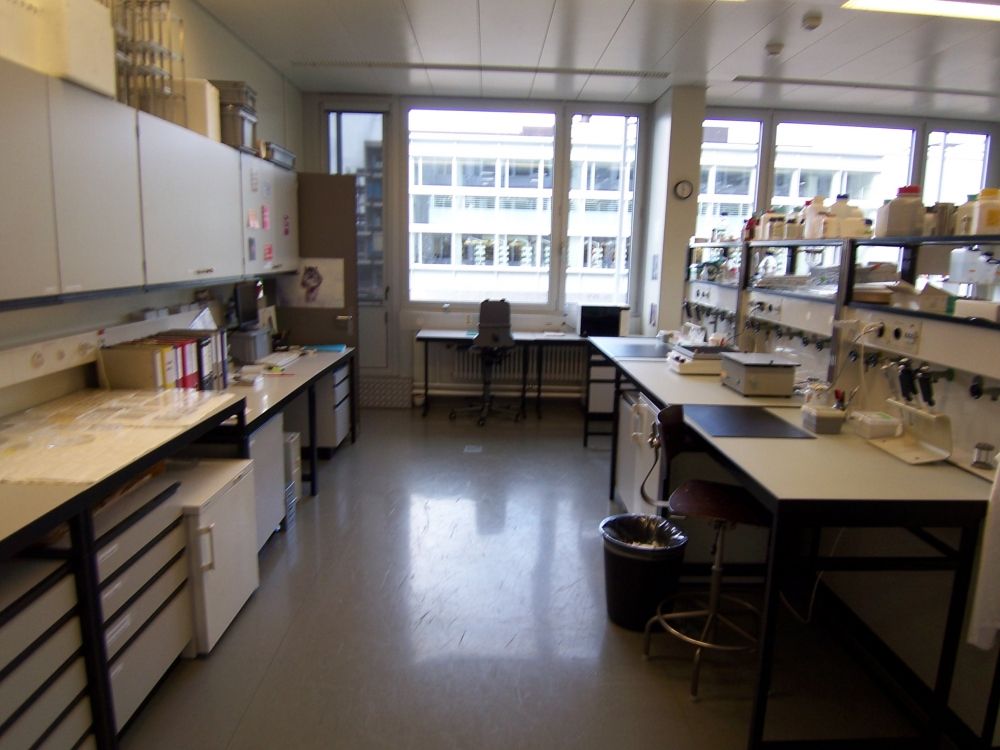 Labor Y17-J-42: Blick in den Raum.