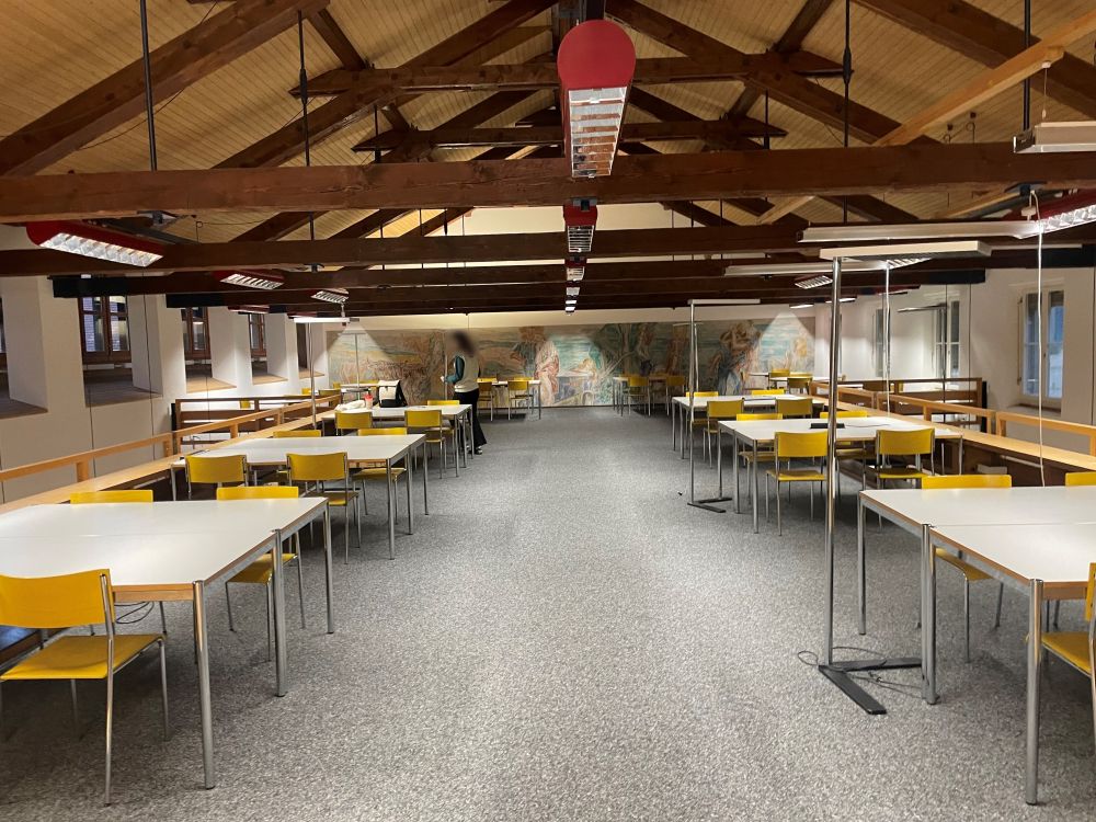 Leseplatz-Raum Y63-G-03: Der Leseplatz-Raum vom Eingang her.