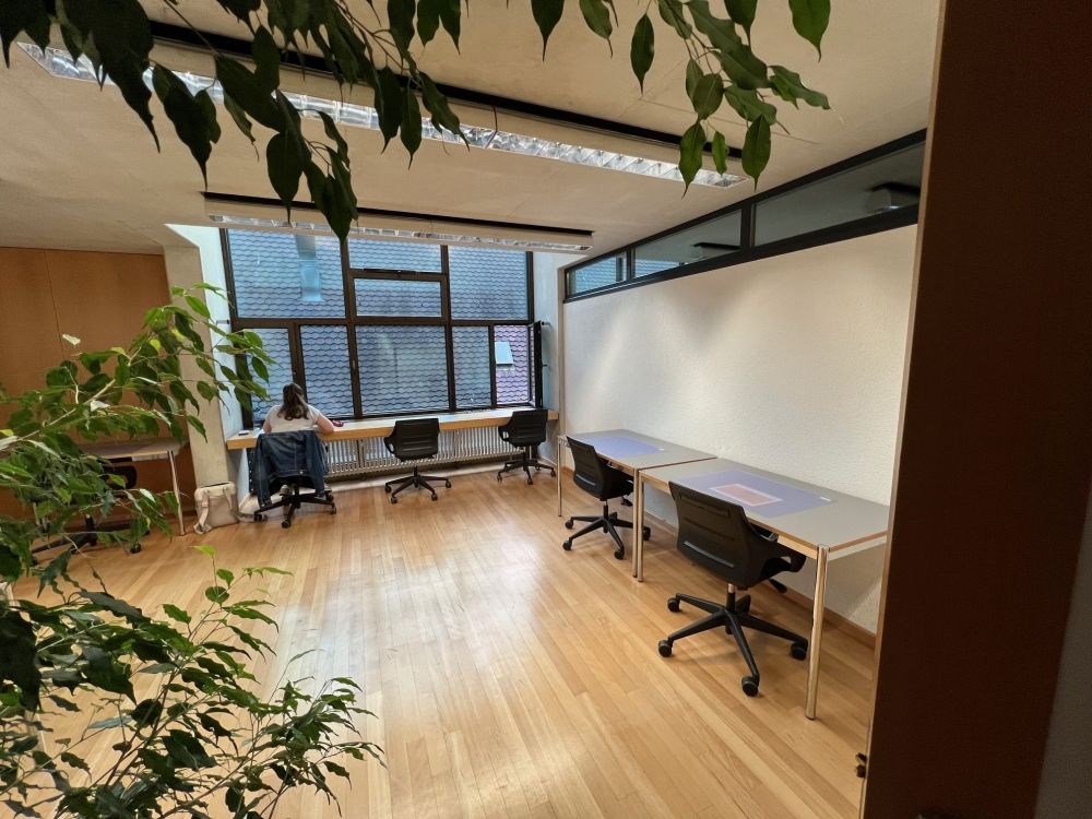 Leseplatz-Raum KO2-H-357: Blick in den Lesesaal.