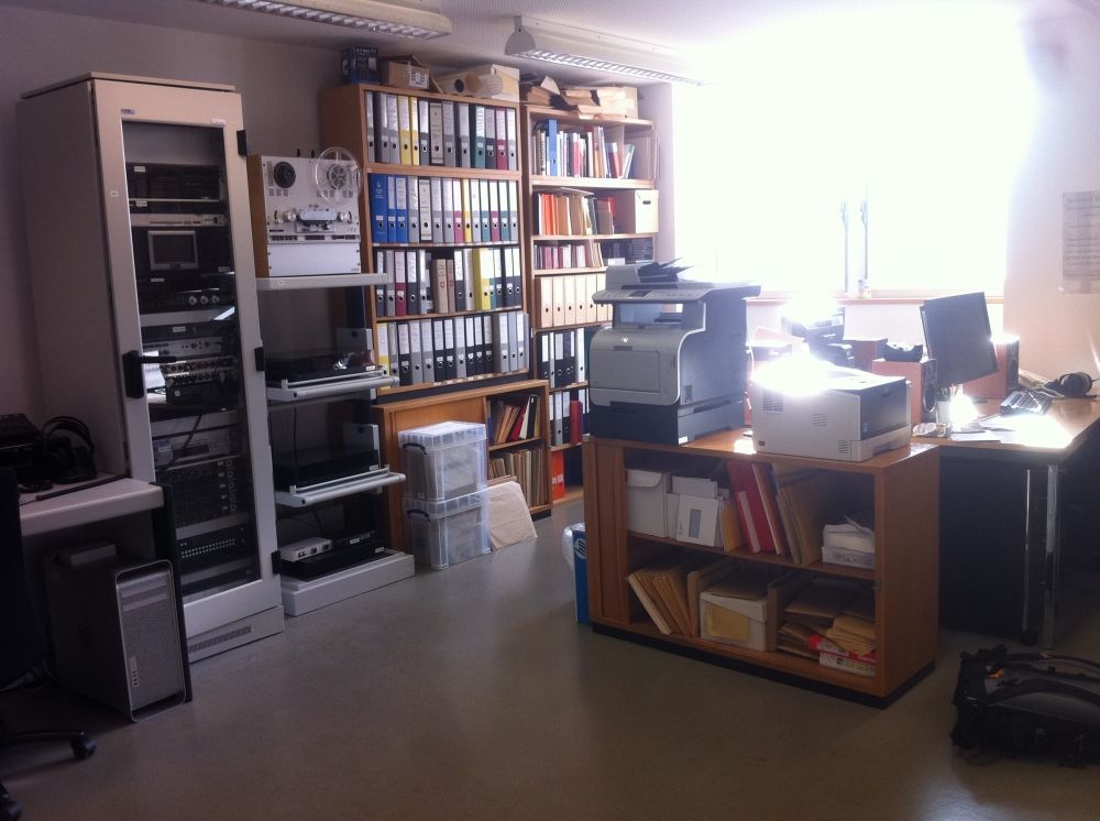 KOL-H, Phonetisches Laboratorium, Phonogrammarchiv: Laboratorium.