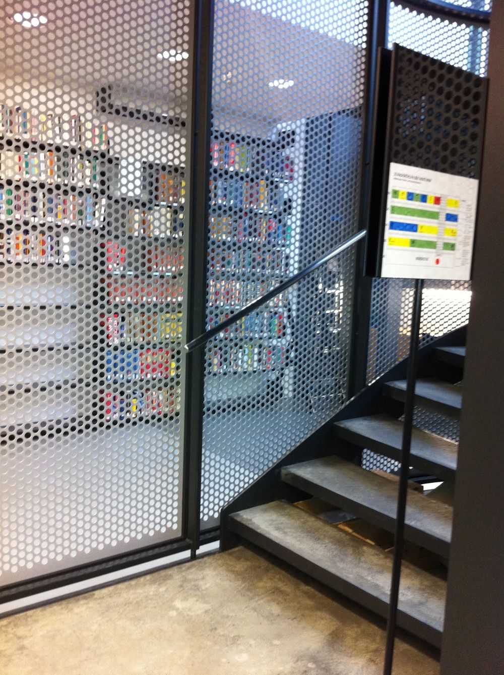 Leseplatz-Raum SOD-U-034: Bücherturm.