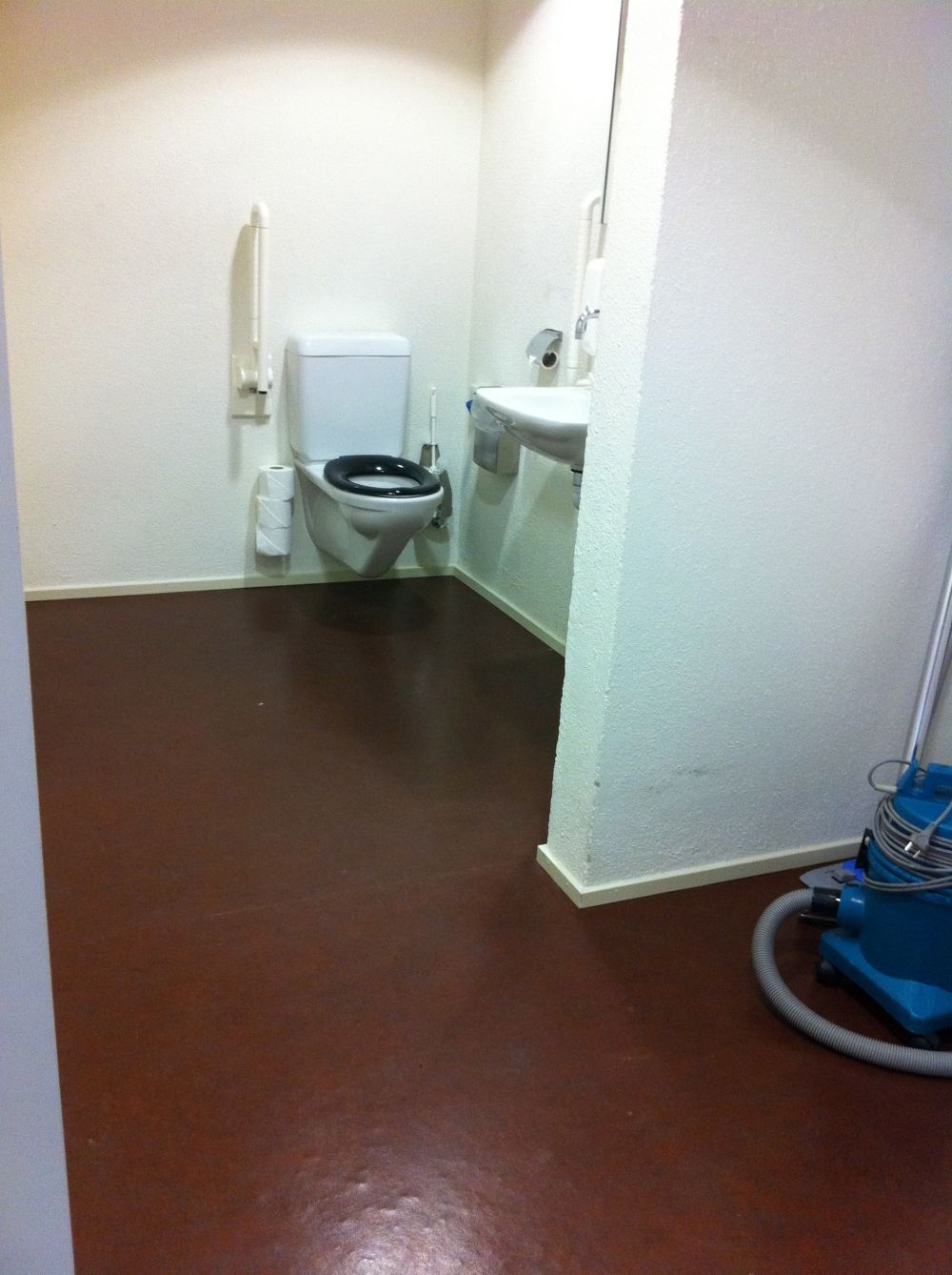 Rollstuhl-WC HAH-F-02: Rollstuhl-WC (Innenraum)