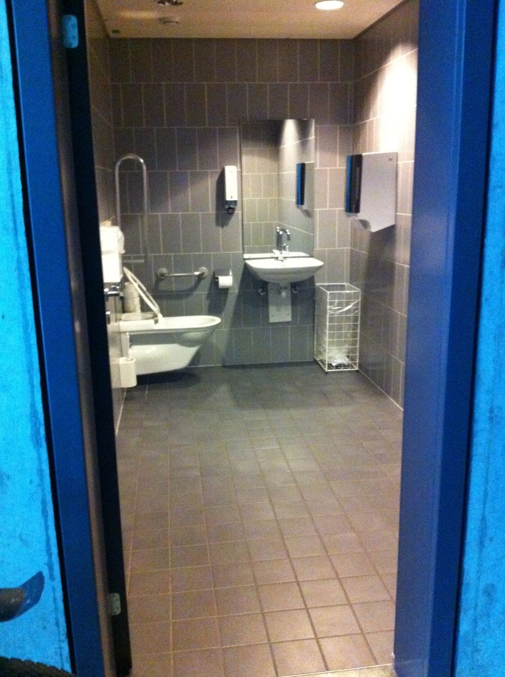 Rollstuhl-WC AND-2-75: Rollstuhl-WC (Innenraum).