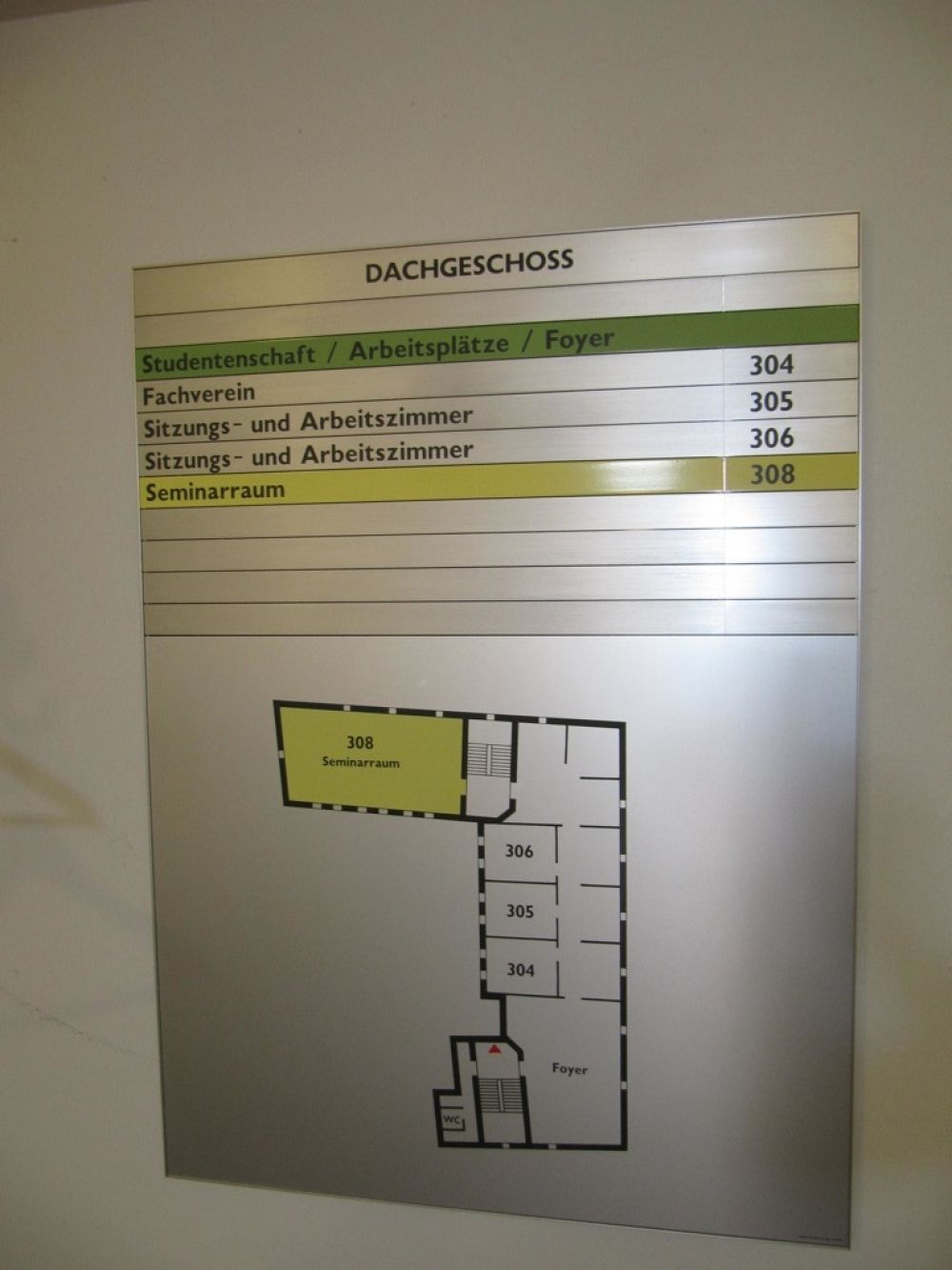 KIR, Stockwerk 3: Stockwerkplan.