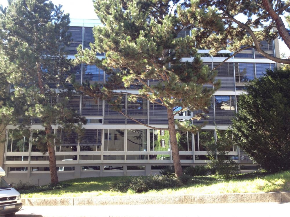 Gebäude FRE: Gebäude FRE (von der Steinwiesstrasse)
