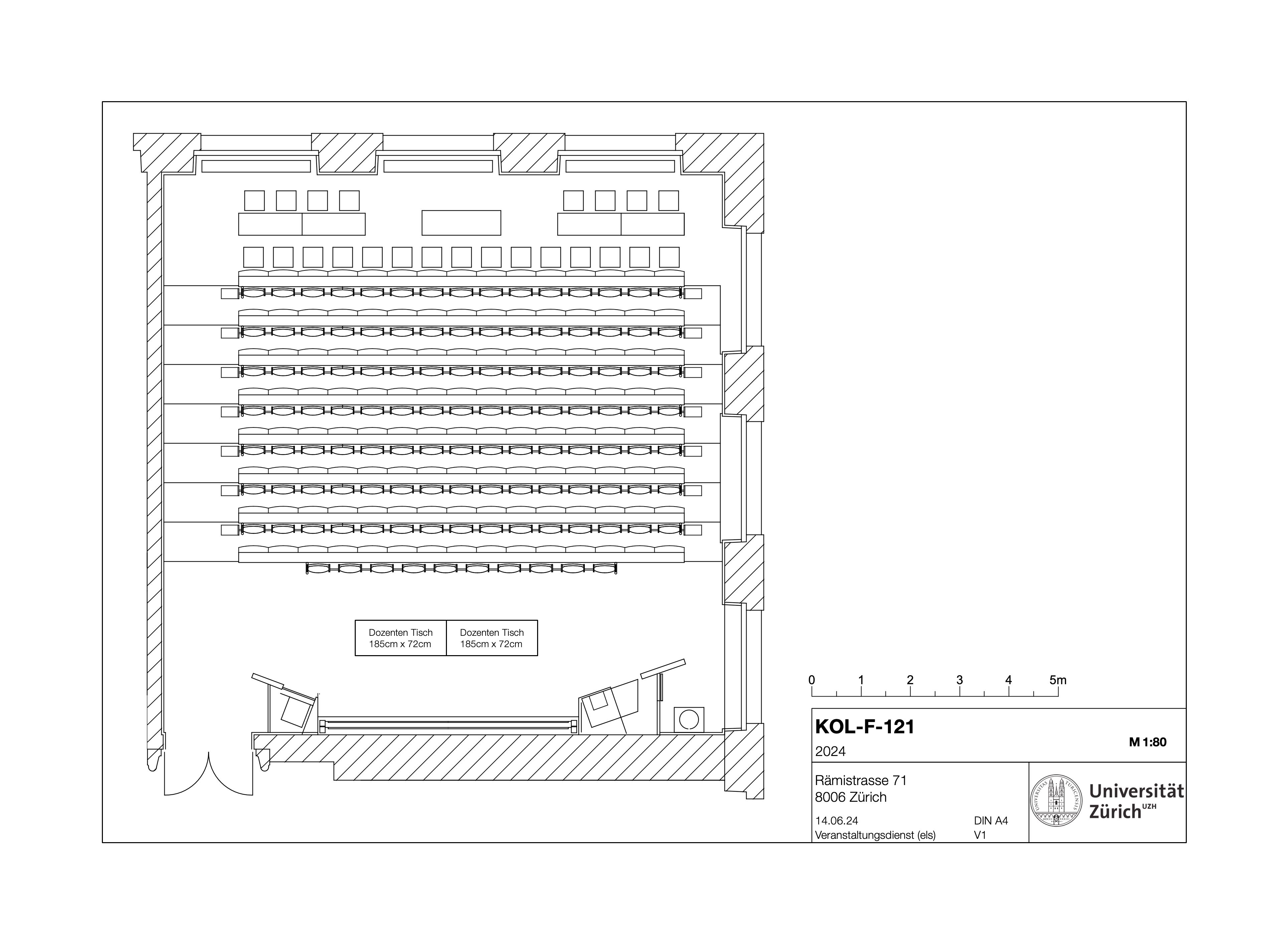 KOL-F-121 Grundriss. Stand: 2024
