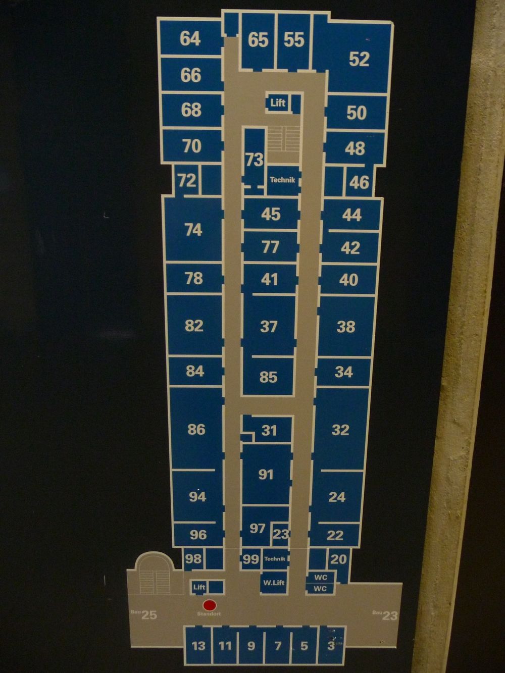 Y44, Stockwerk L: Stockwerkplan (L).