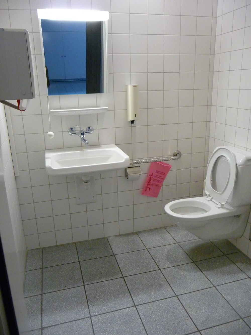 Rollstuhl-WC Y35-F-73C: Rollstuhl-WC (Innenansicht)