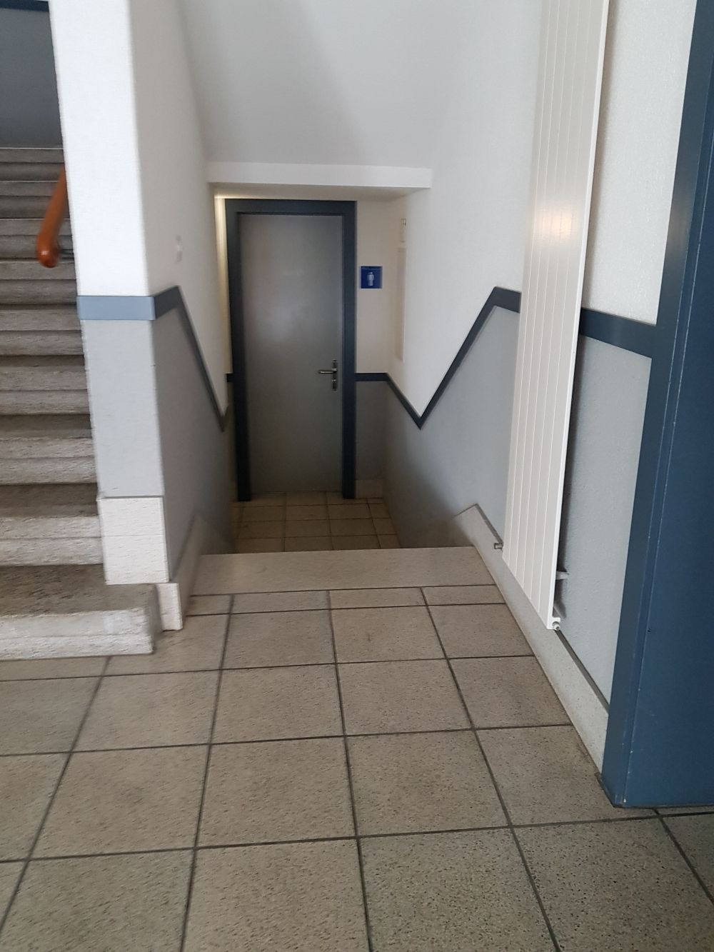 WC-Anlage UNK-E-13: Lage der WC-Anlage.